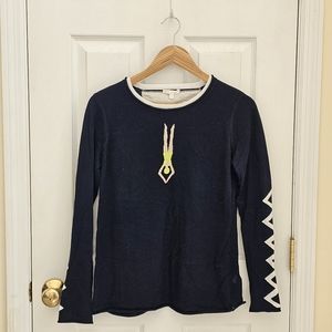 Lisa Todd Take The Plunge Diver Sweater Sz Small